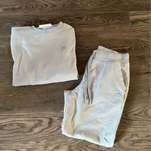 Fila baby blue lounge set